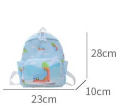 GRAVITY KNIFE PRINT BACKPACK - LIGHT BLUE