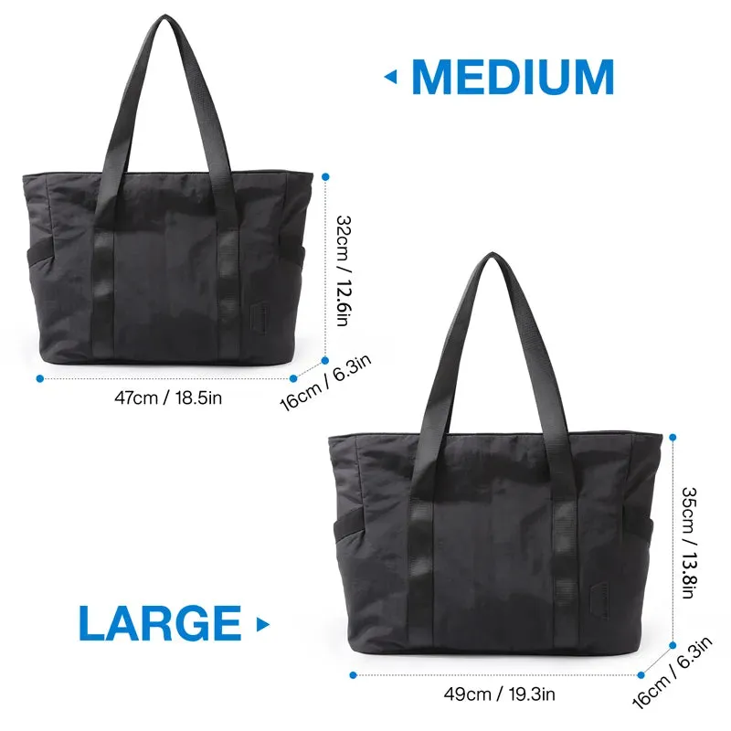 Handbag Women Tote Bag Lightweight Shoulder Bag With Yoga Mat Buckle for Gym Work School