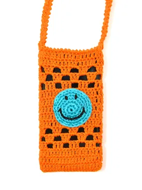 HAPPY CROCHET PHONE POUCH