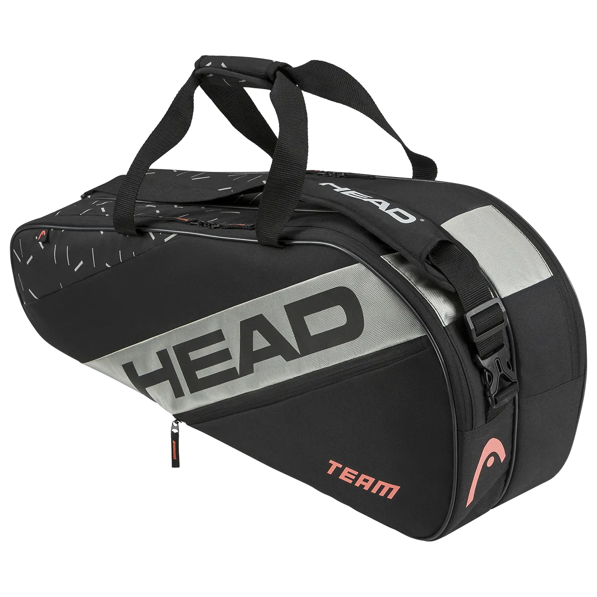 Head Team M Racket Bag Black Ceramic