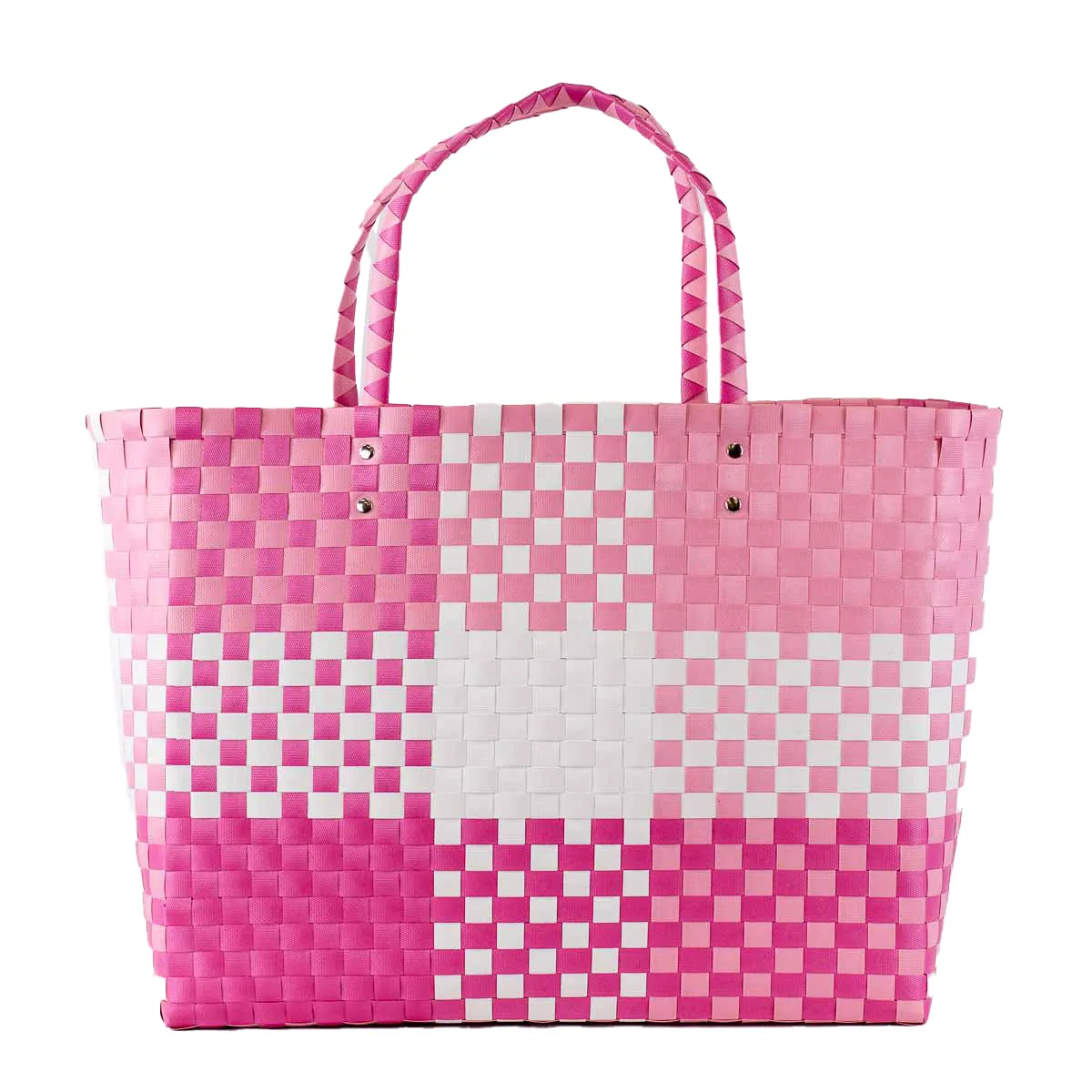 Heather Woven Beach Tote