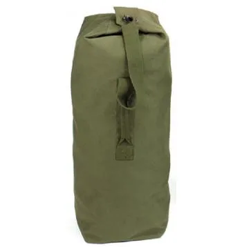 Heavyweight Top Load Canvas Duffle Bag