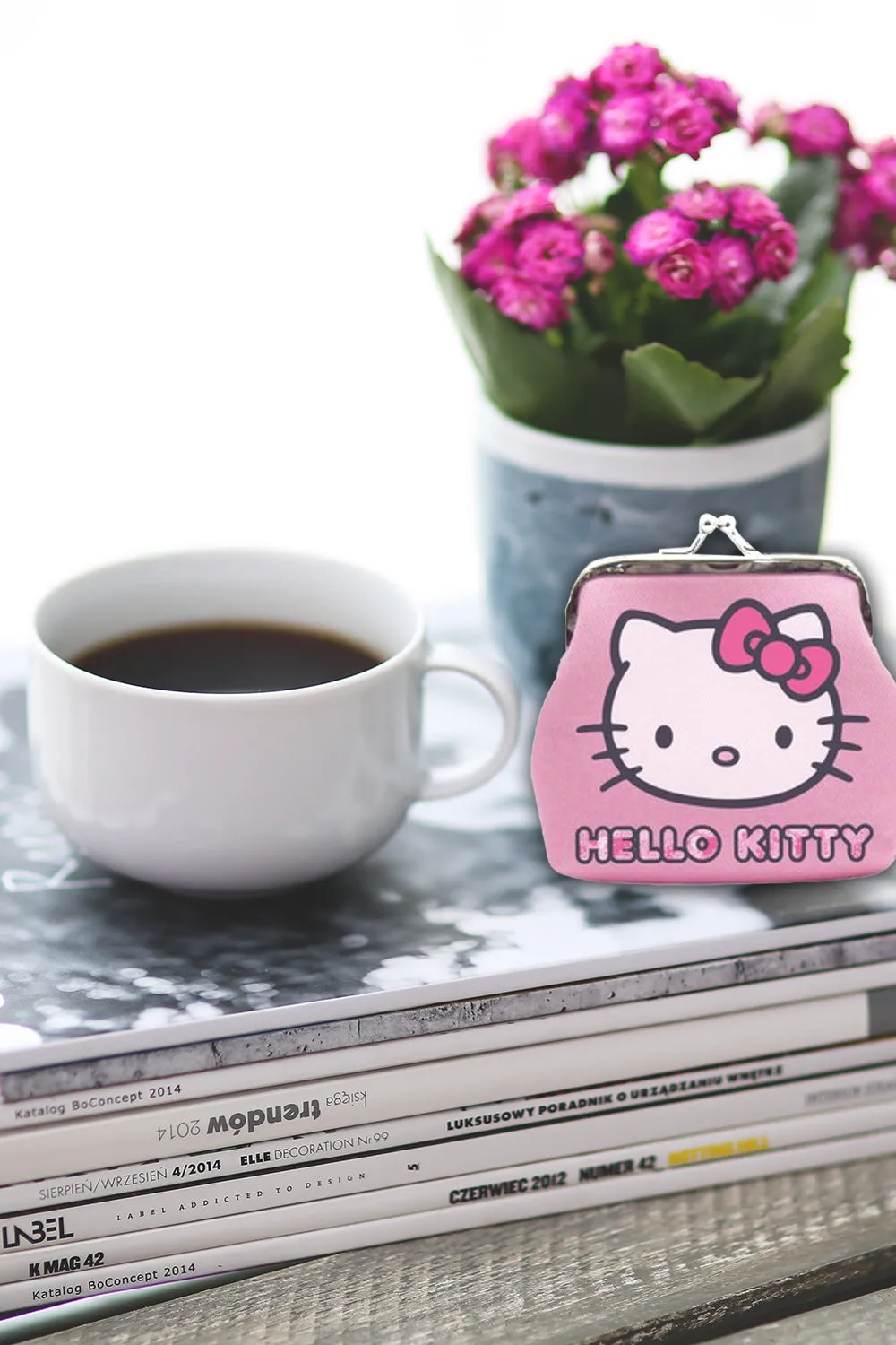 Hello Kitty Graphic Coin Purse