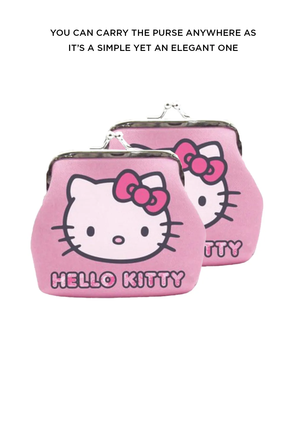 Hello Kitty Graphic Coin Purse