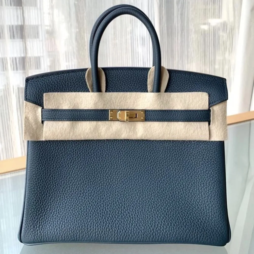 Hermès Birkin 25 Vert Cyprès Togo Gold Hardware GHW