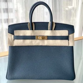 Hermès Birkin 25 Vert Cyprès Togo Gold Hardware GHW