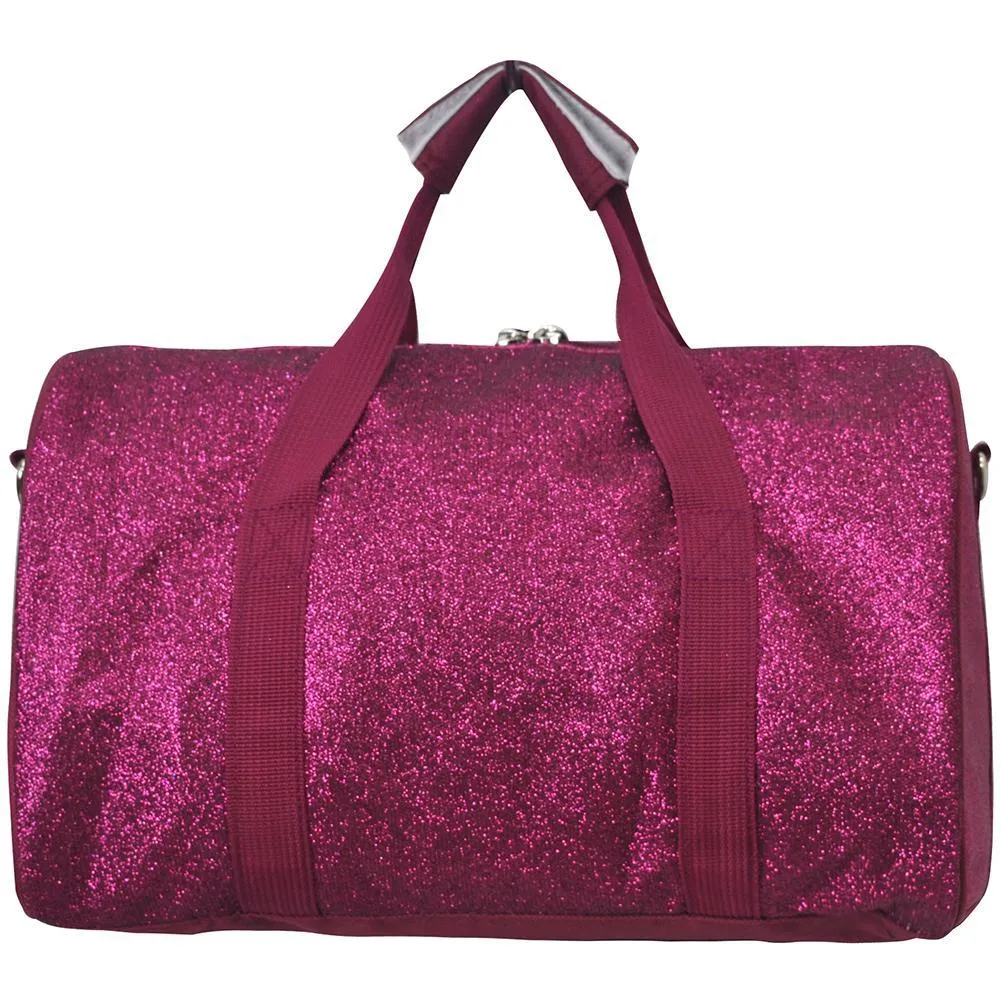 Hot Pink Mini Glitter NGIL Duffel Bag