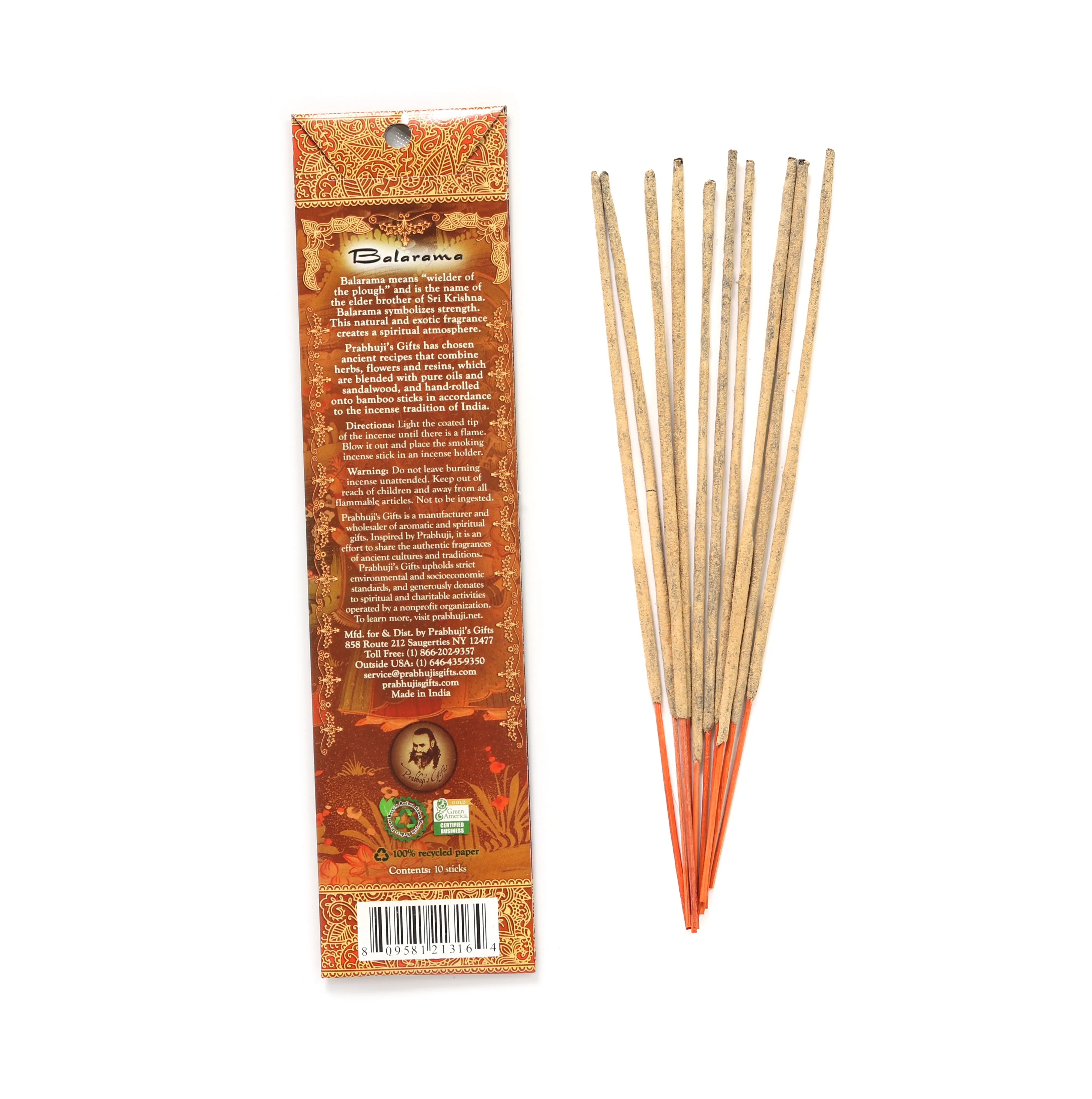 Incense Sticks Balaram - Clove and Lemongrass