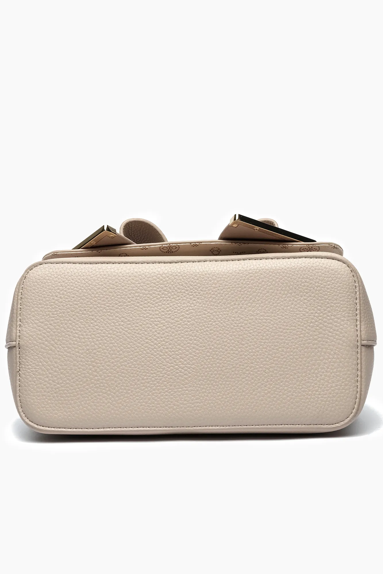 Jasmine Bowtie Crossbody Beige Bag