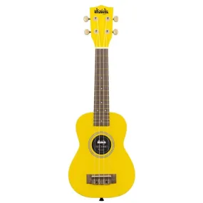 Kala Ukadelic Taxi Cab Soprano Ukulele inc Drawstring Bag