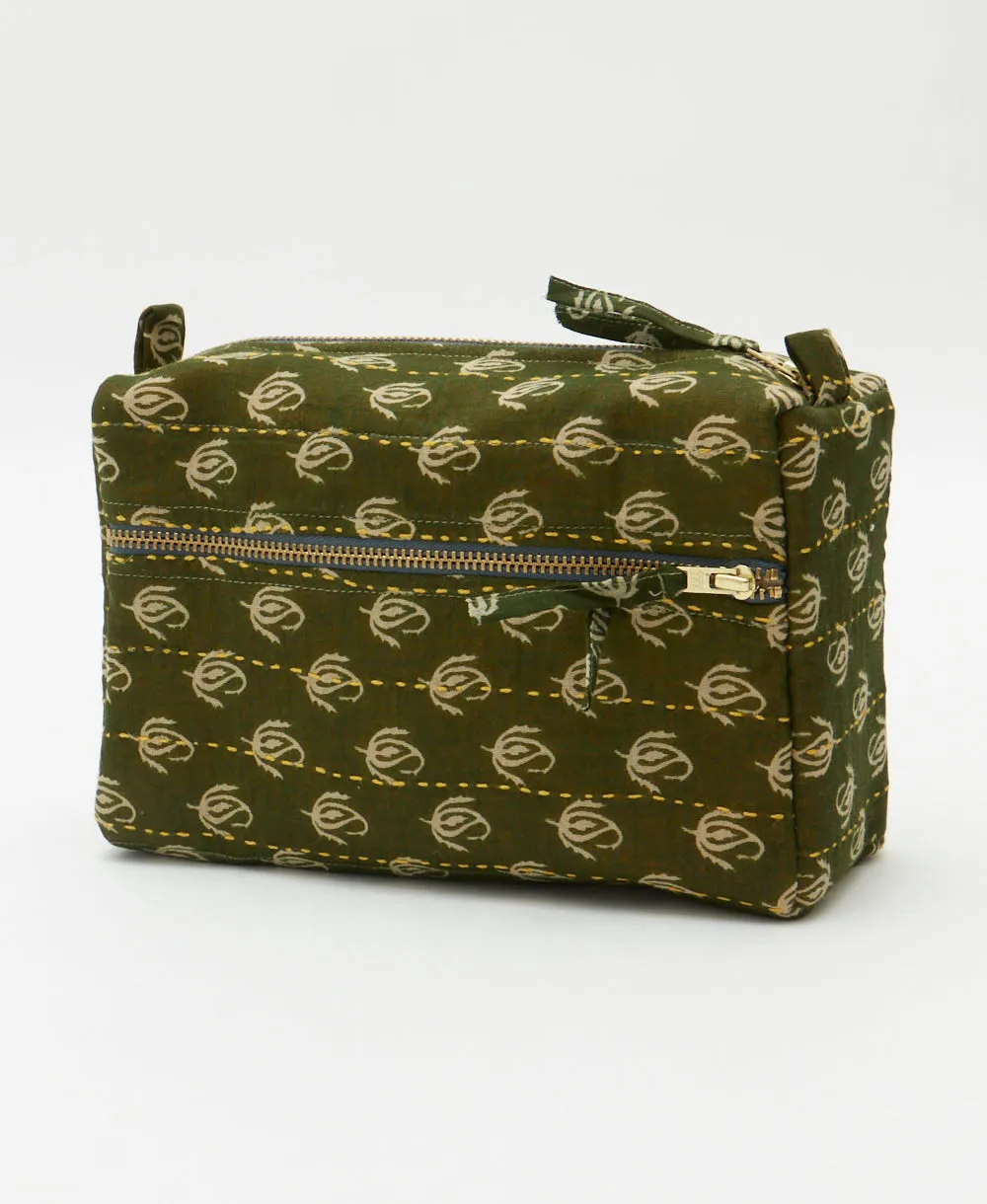 Kantha Medium Toiletry Bag - No. 240719