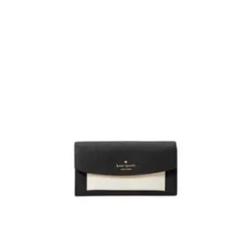 Kate Spade Cheers Boxed Large Wallet In Blkmlt KC422