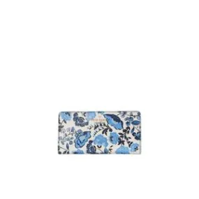 Kate Spade Madison Vase Floral Large Wallet In Blue Multi KH776