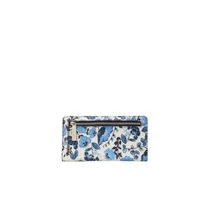 Kate Spade Madison Vase Floral Large Wallet In Blue Multi KH776