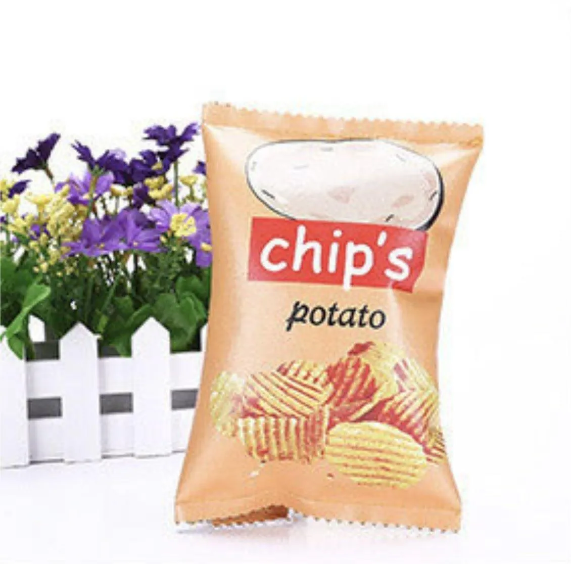 Korea Creative Simulation Potato Chips Snack Pen Bag NP-020025