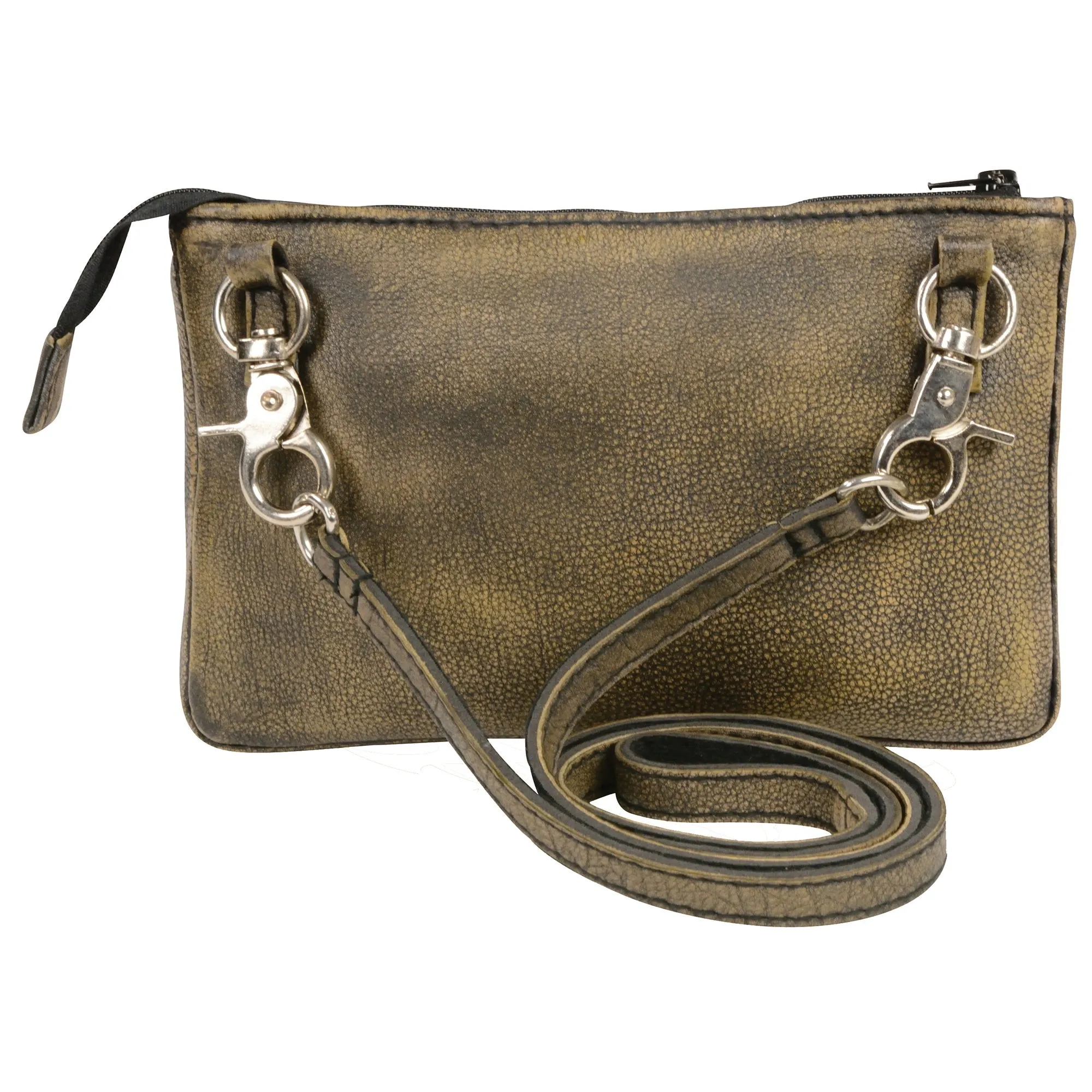 Ladies Zipper Closure Belt/Shoulder Bag