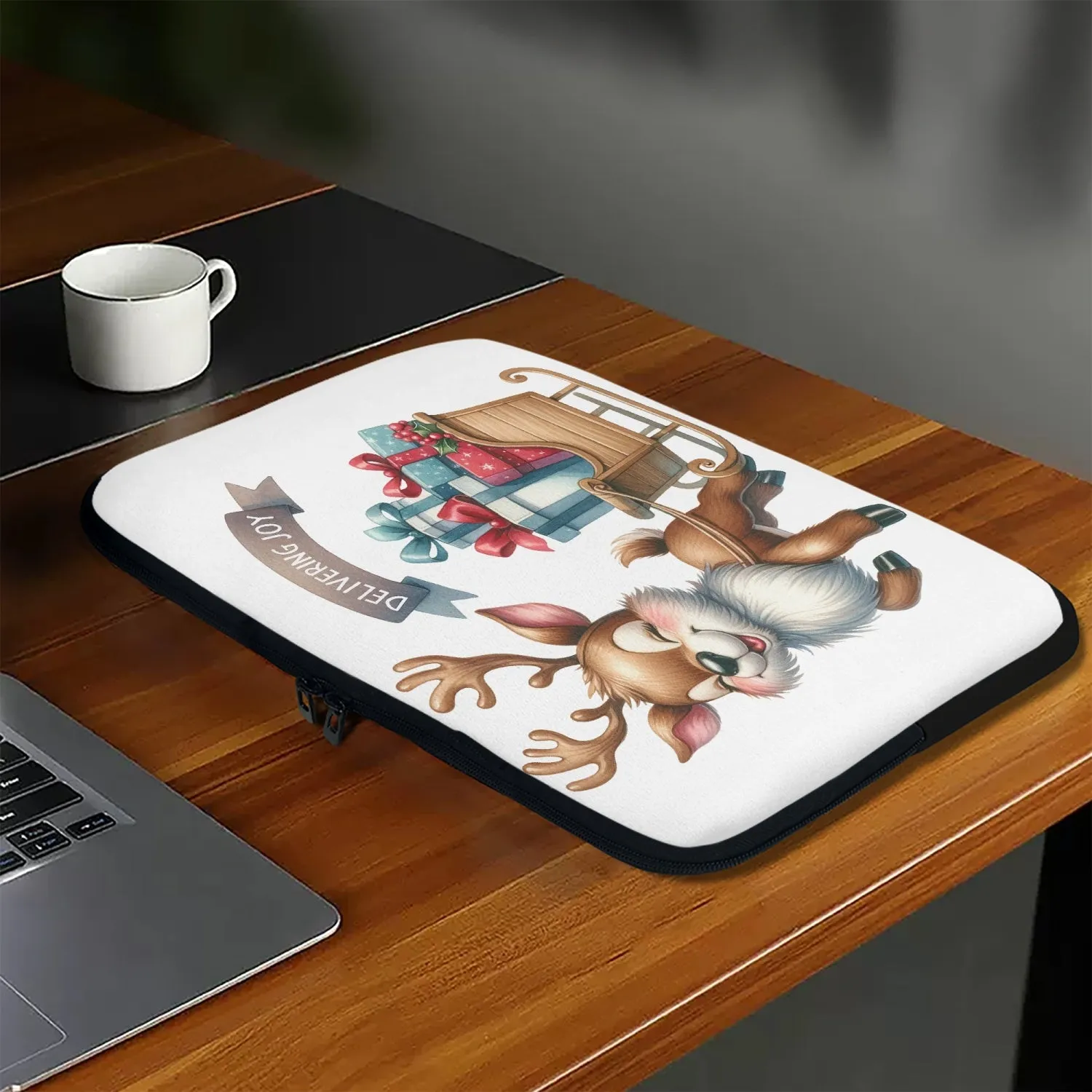 Laptop Sleeve - without handles - Christmas, Reindeer