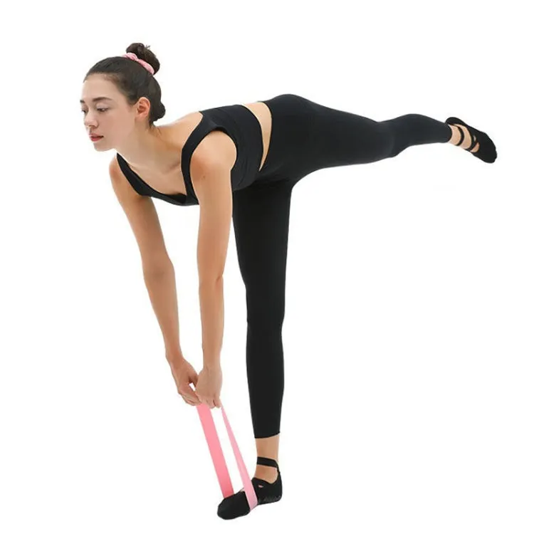 Latex Yoga Stretch Elastic Belt Hip Squat Resistance Band, Specification: 2000x150x0.35mm (Pure Purpe)