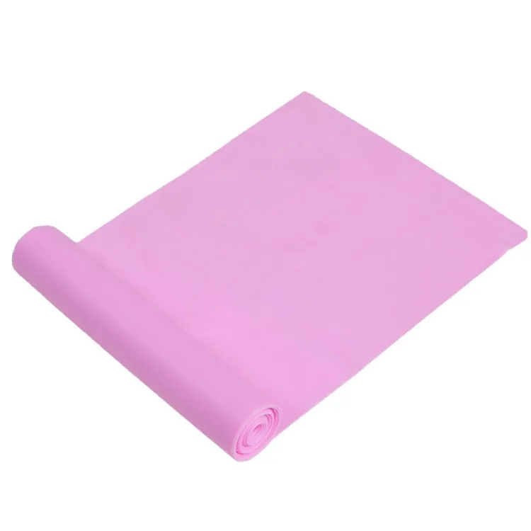 Latex Yoga Stretch Elastic Belt Hip Squat Resistance Band, Specification: 2000x150x0.35mm (Pure Purpe)