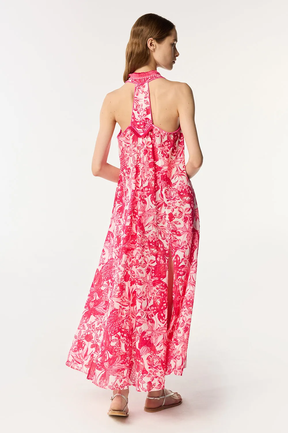 Long Dress Nava - Pink Jengel