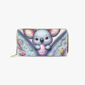 Long Type Zipper Purse - Easter - Koala