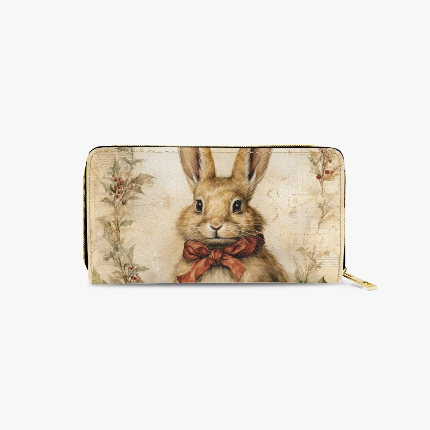 Long Type Zipper Purse - Rabbit