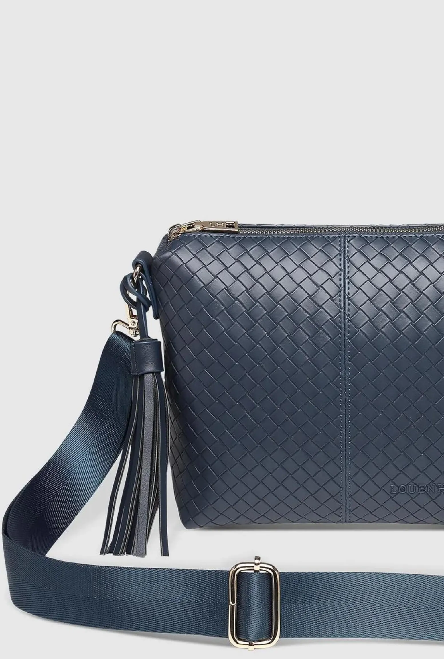 Louenhide Kasey Woven Bag - Navy