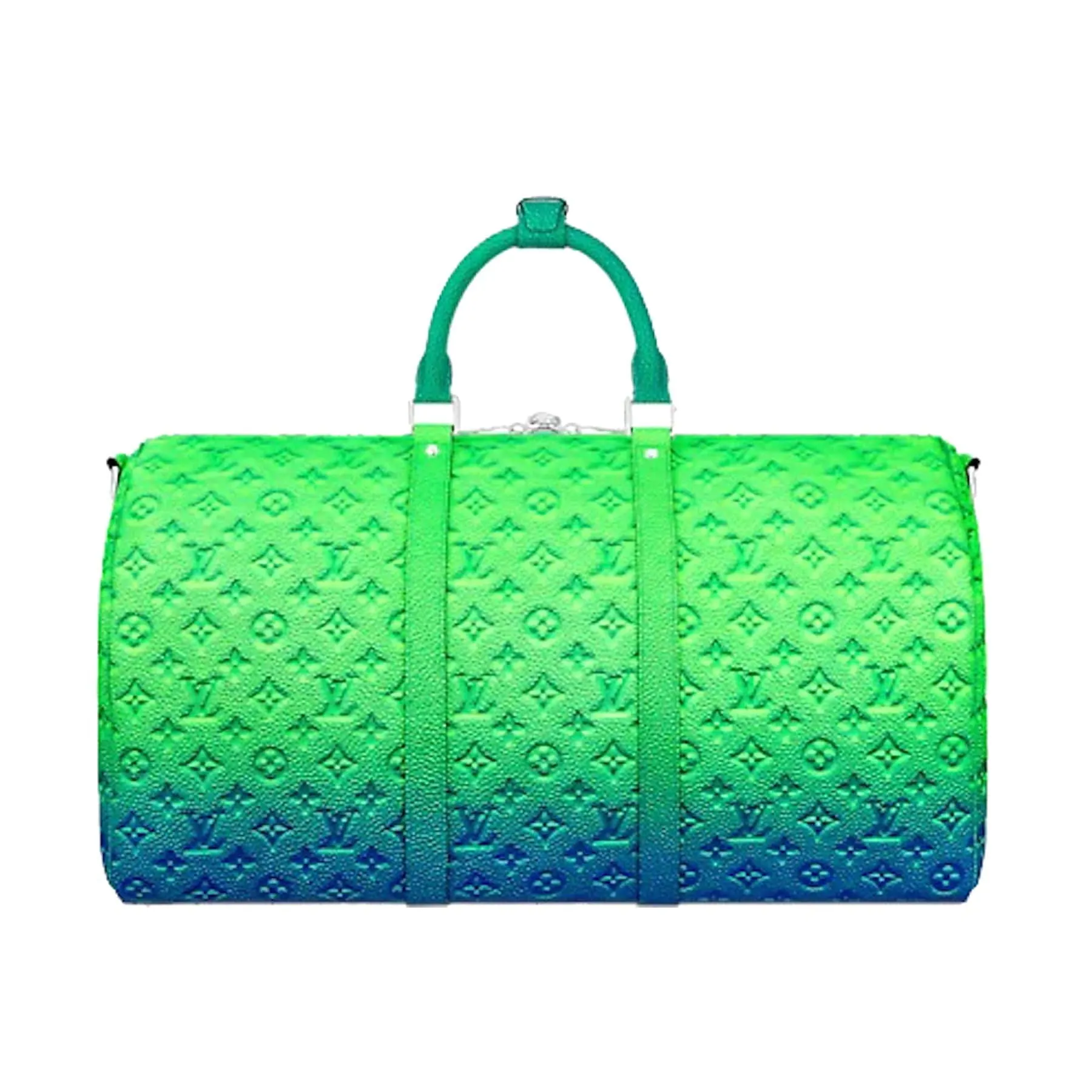 Louis Vuitton Keepall 50B Taurillon Illusion Blue/Green