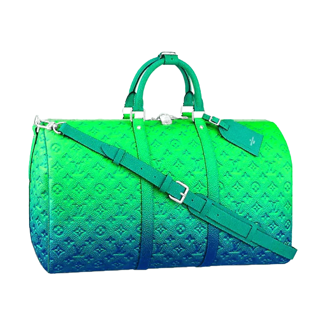 Louis Vuitton Keepall 50B Taurillon Illusion Blue/Green