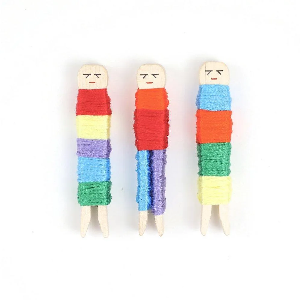 Make Your Own Worry Dolls Kit