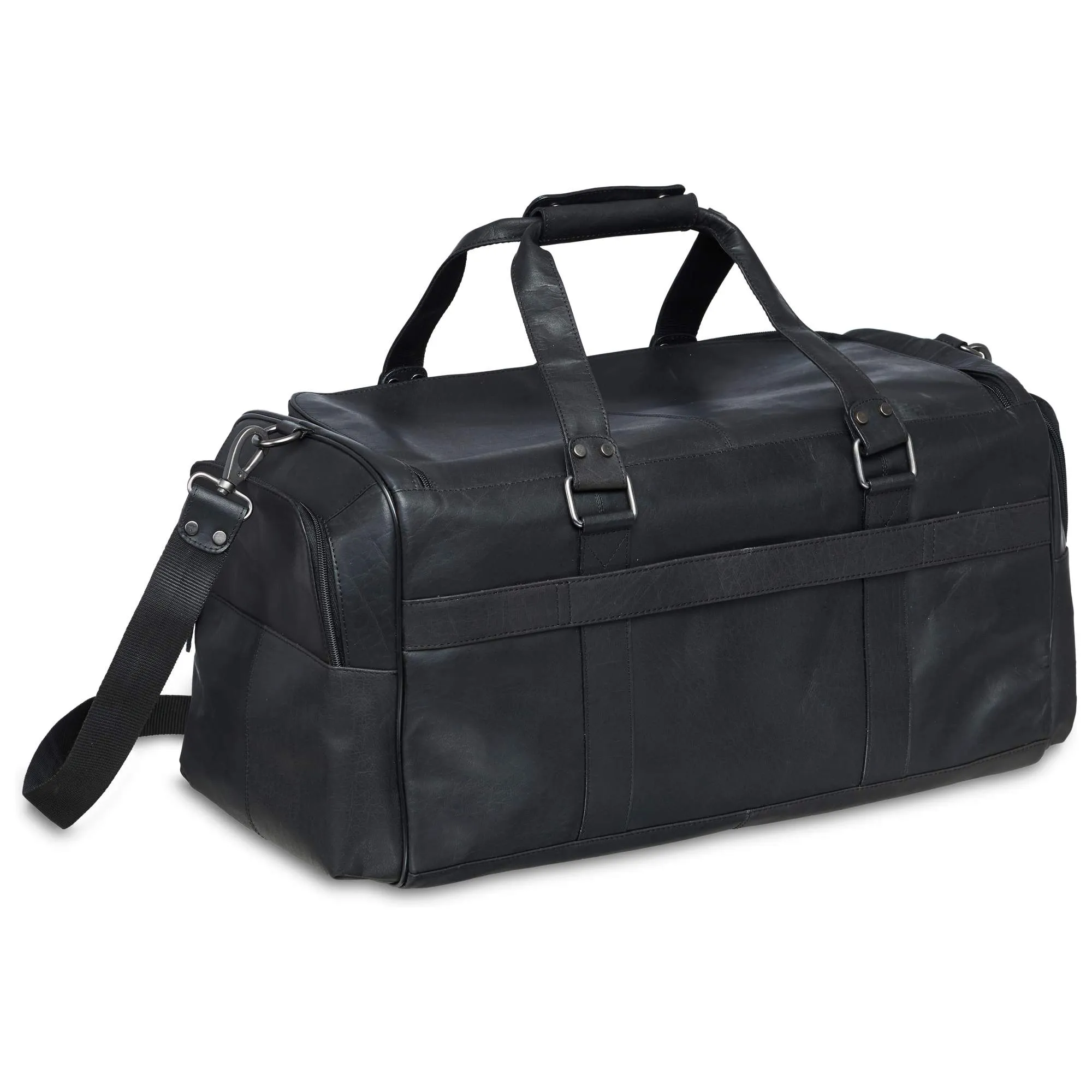 Mancini Leather Duffle Bag