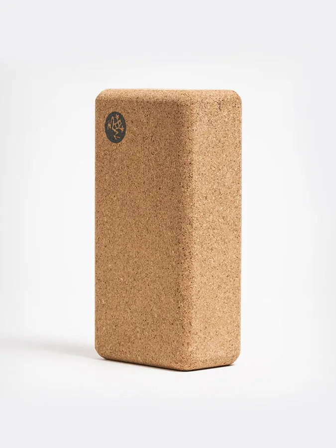 Manduka Lean Cork Yoga Block