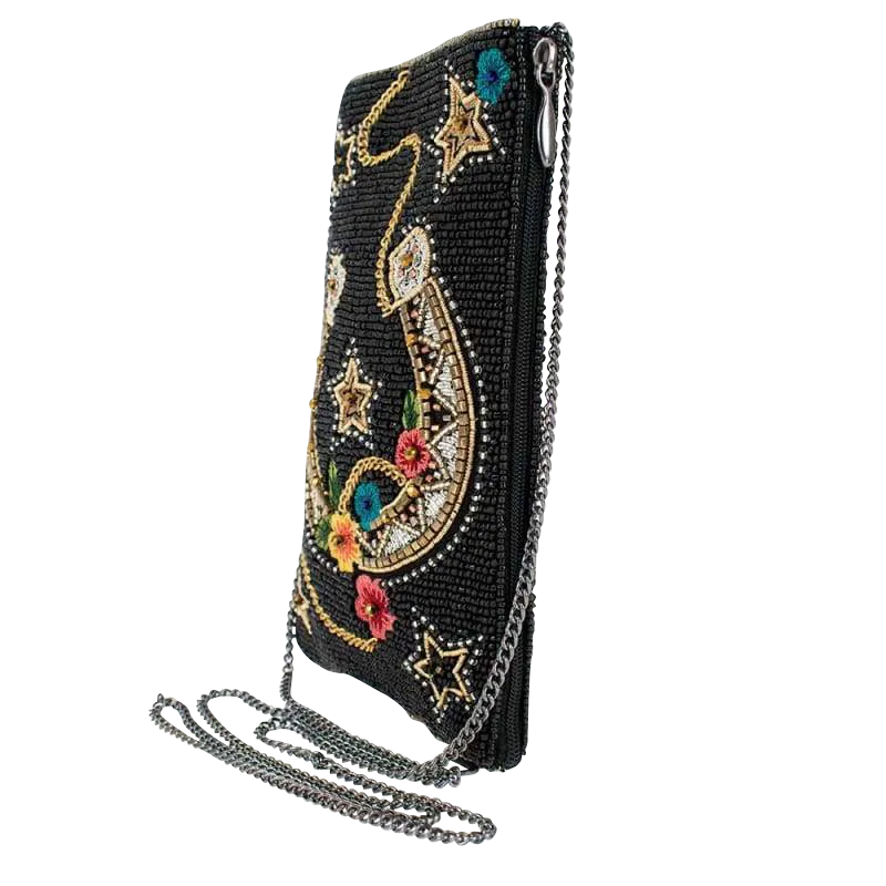 Mary Frances Good Luck Crossbody Phone Bag