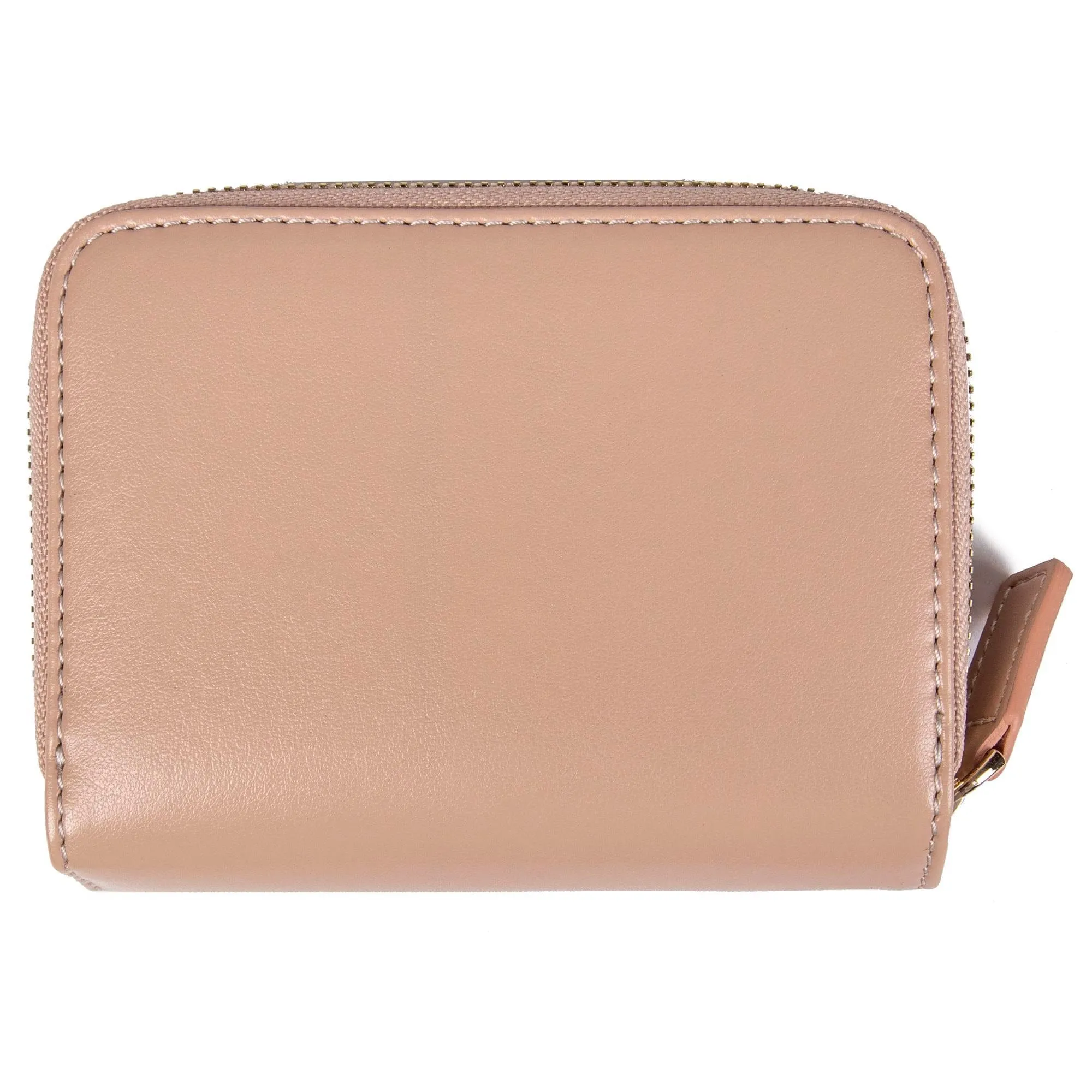 Medium Vegan Leather Purse | Blush