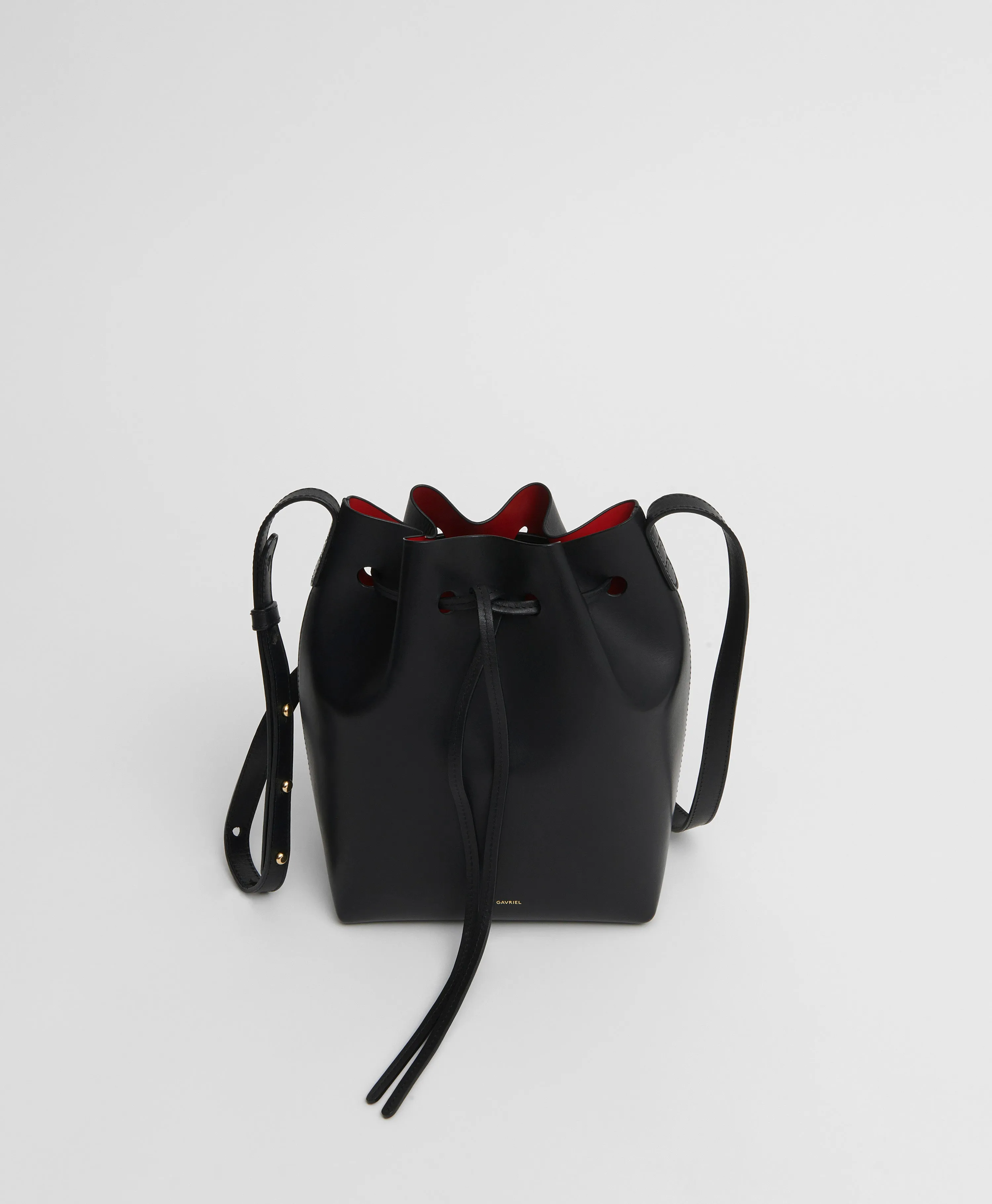 Mini Bucket Bag - Black/Flamma