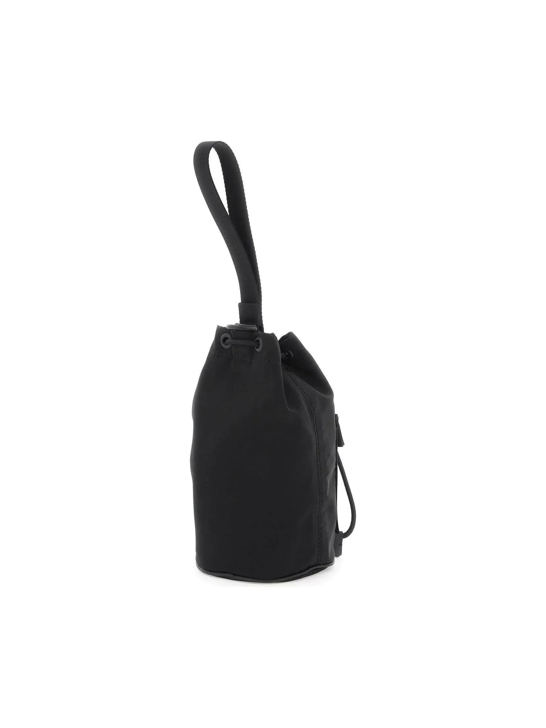 Mini Quilted Leather Bucket Bag