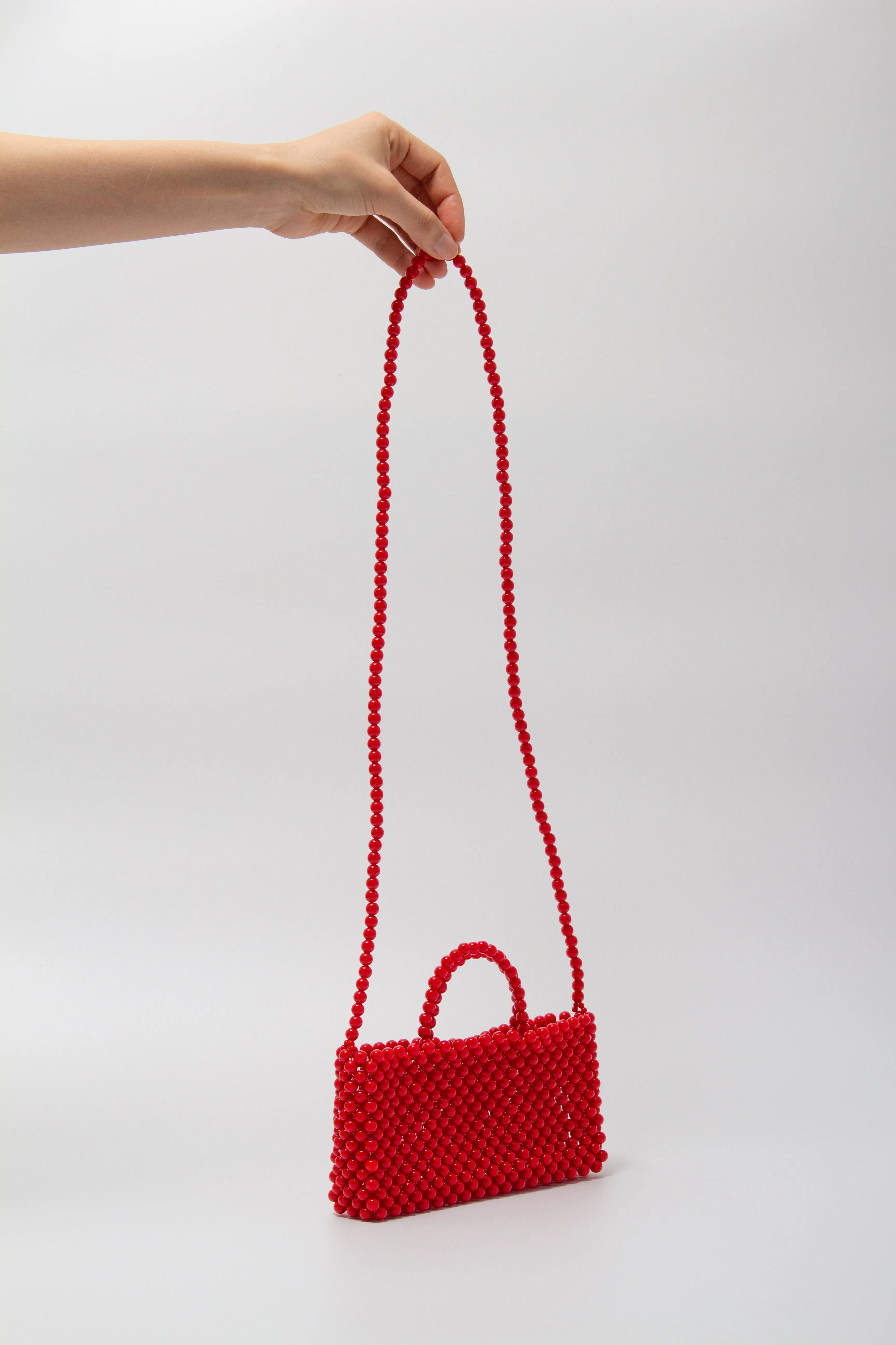 minimalist shoulder bag（red）