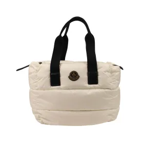 Moncler Puffer Tote Bag White Size OS $830