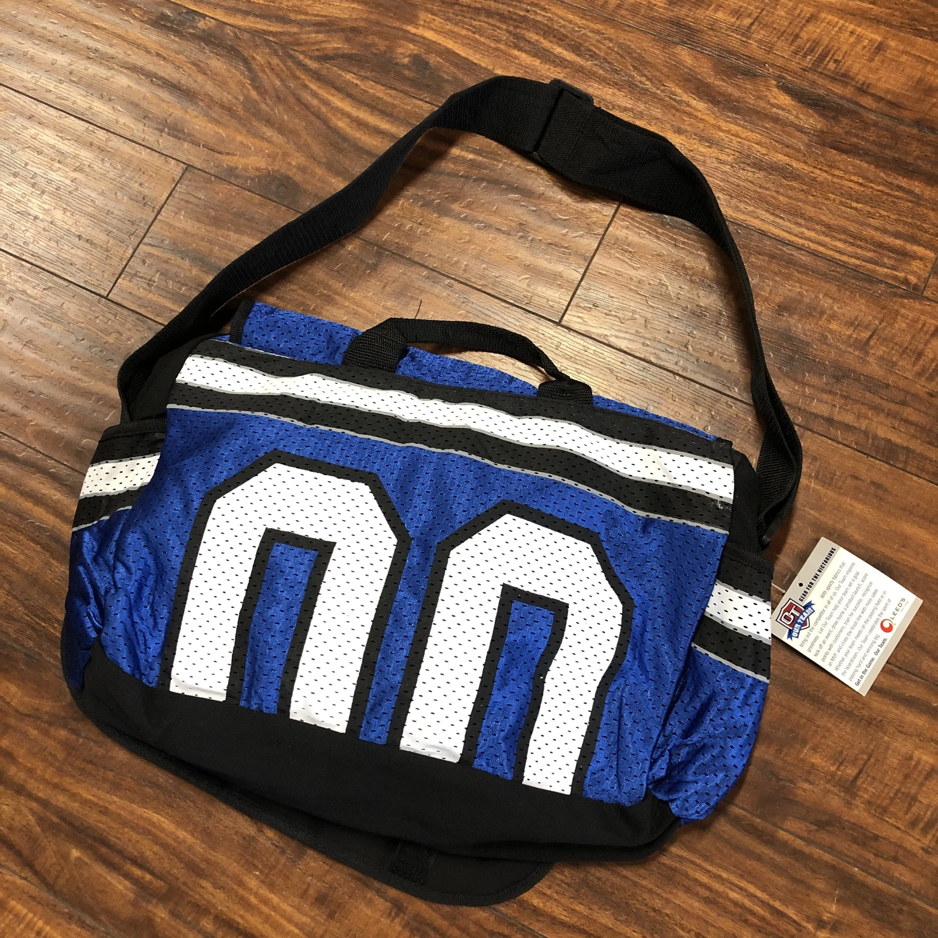 NBA TV Jersey Messenger Bag Blue