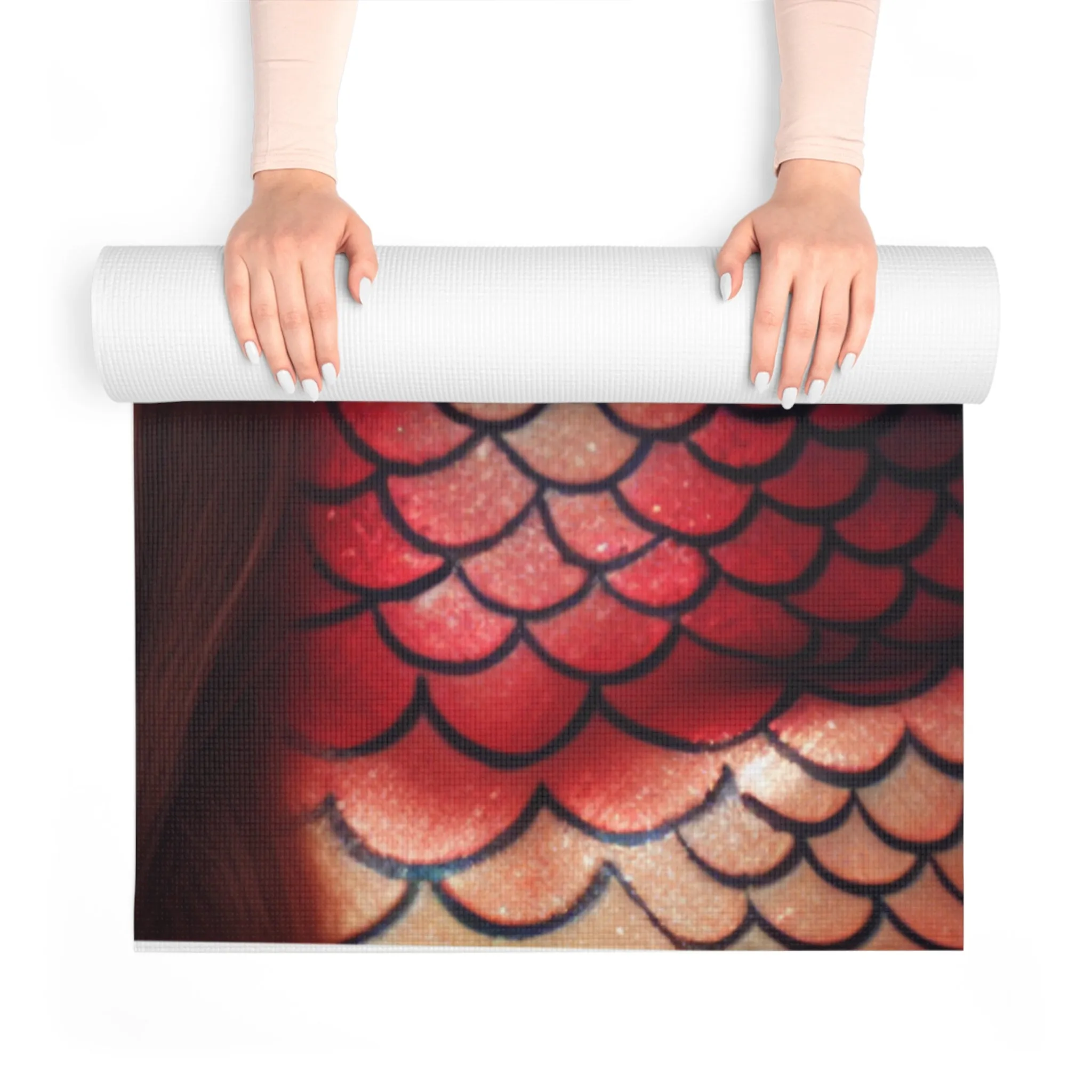 Oceanic Enchantment: The Mesmerizing Mermaid Yoga Mat