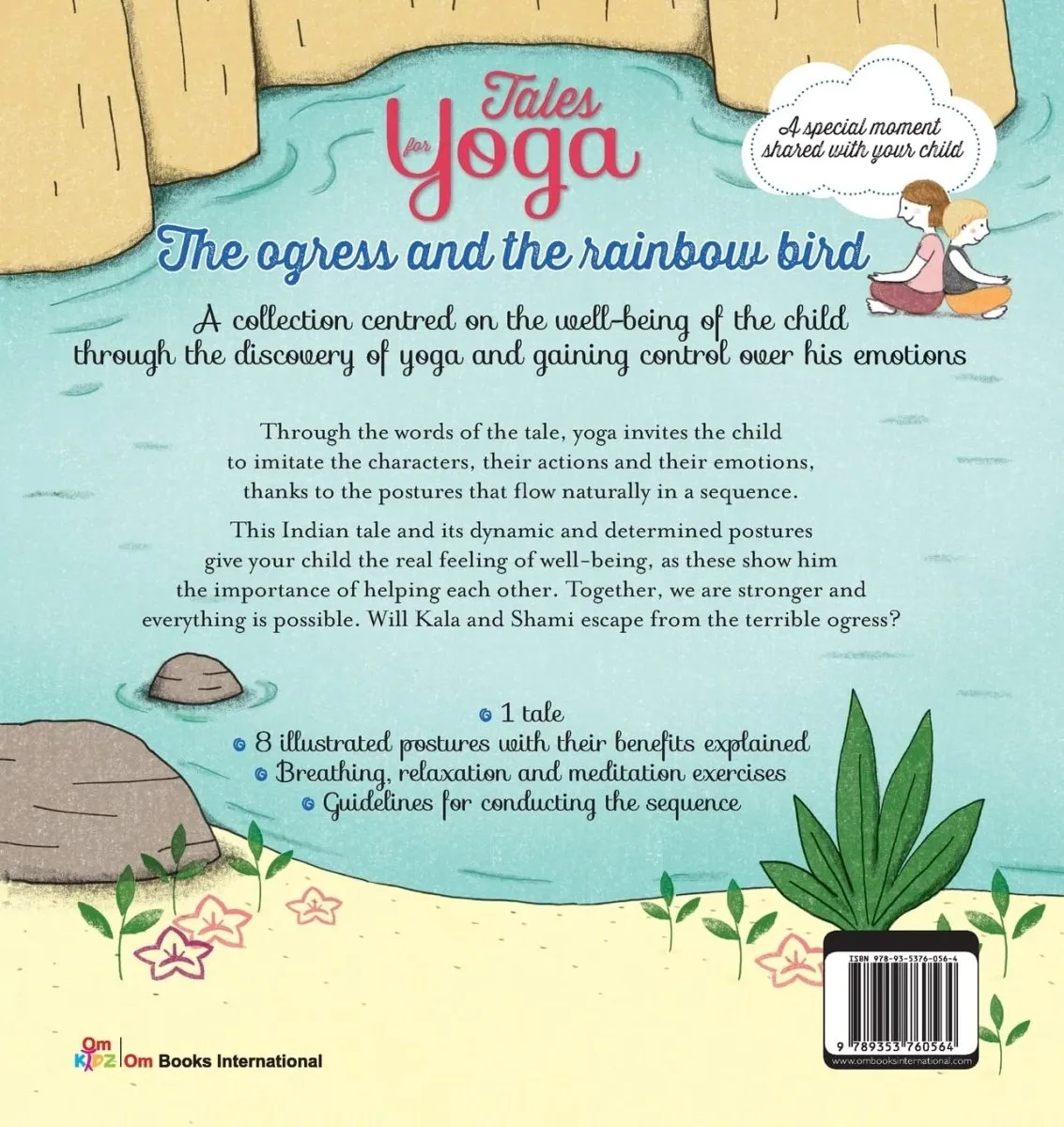 Om Books International  Tales for Yoga : The Ogress and the Rainbow Bird A tale along