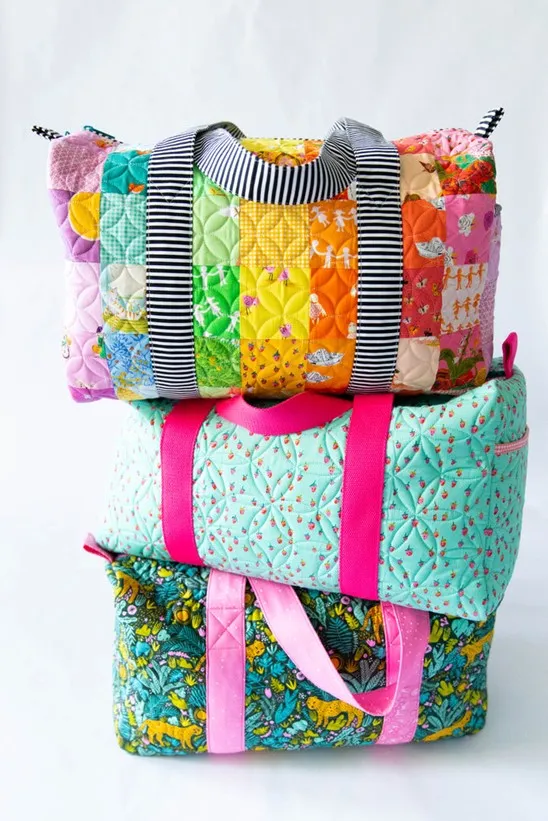 Patchwork Duffle Mini Tote Pattern