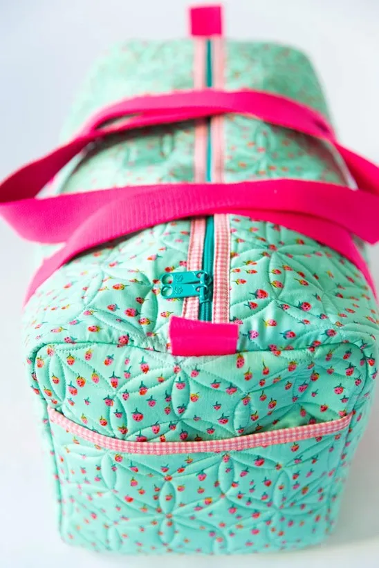 Patchwork Duffle Mini Tote Pattern