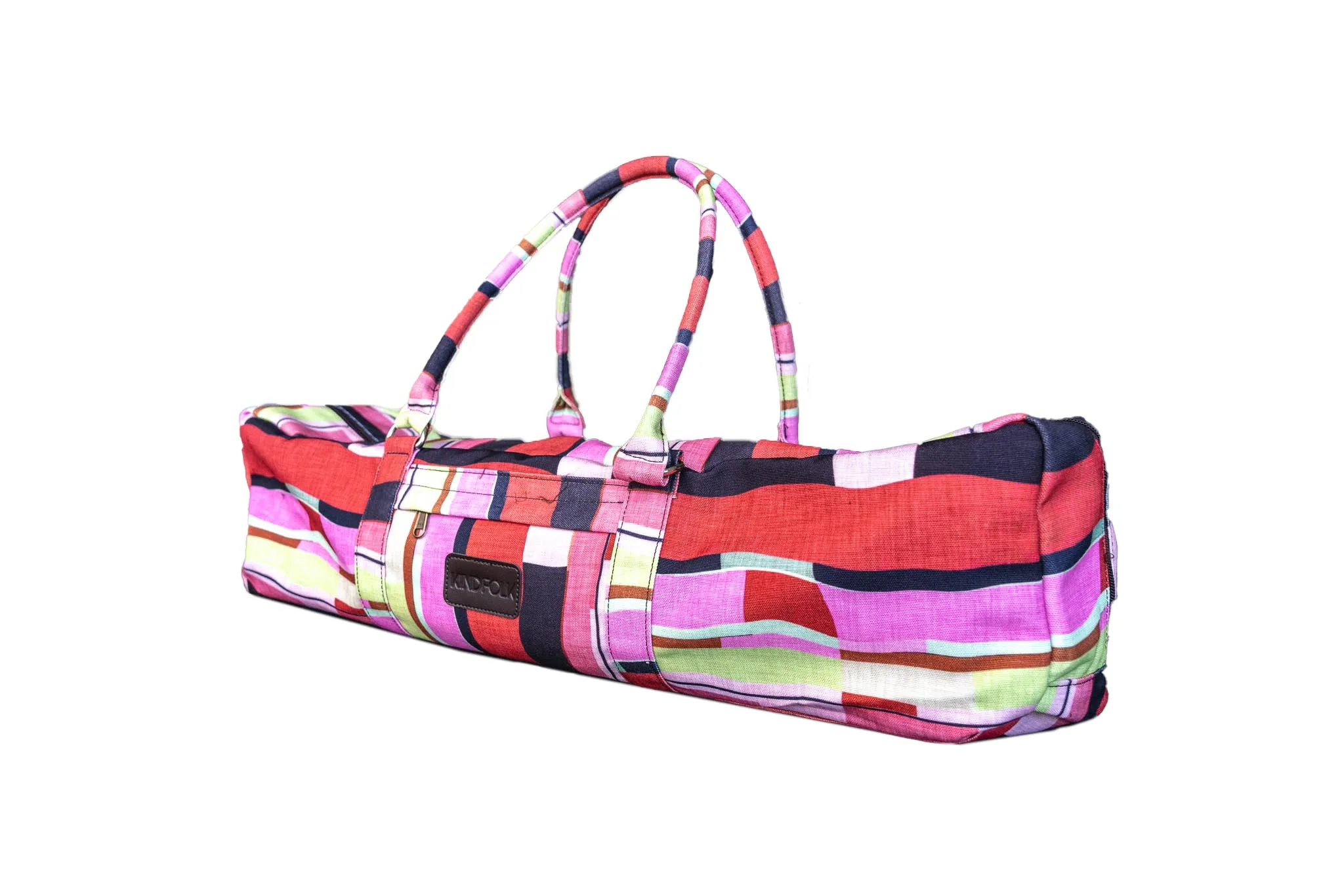 Patterned Yoga Mat Duffel Bag