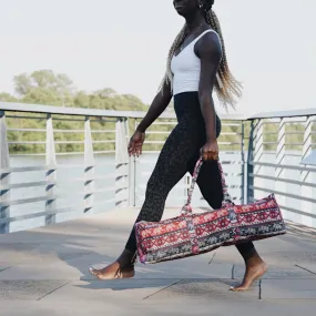 Patterned Yoga Mat Duffel Bag