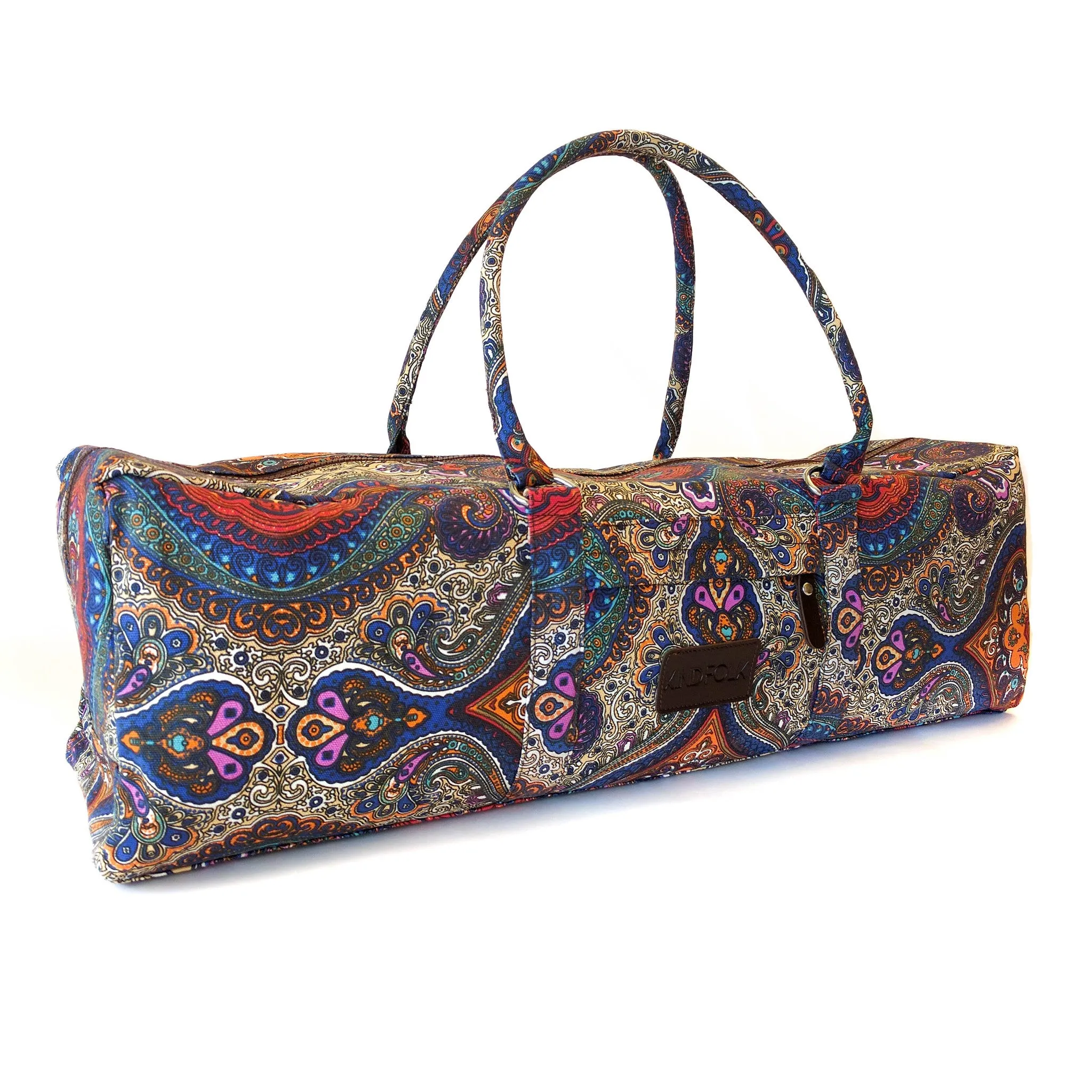 Patterned Yoga Mat Duffel Bag