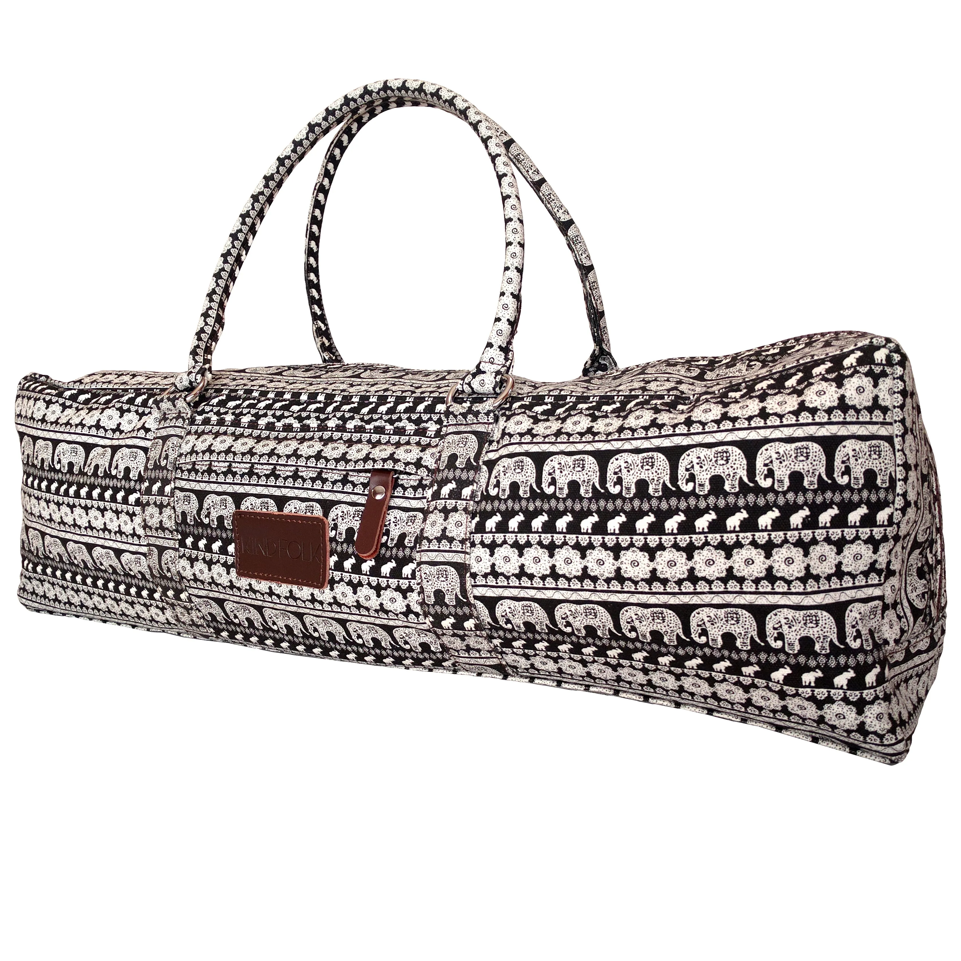 Patterned Yoga Mat Duffel Bag