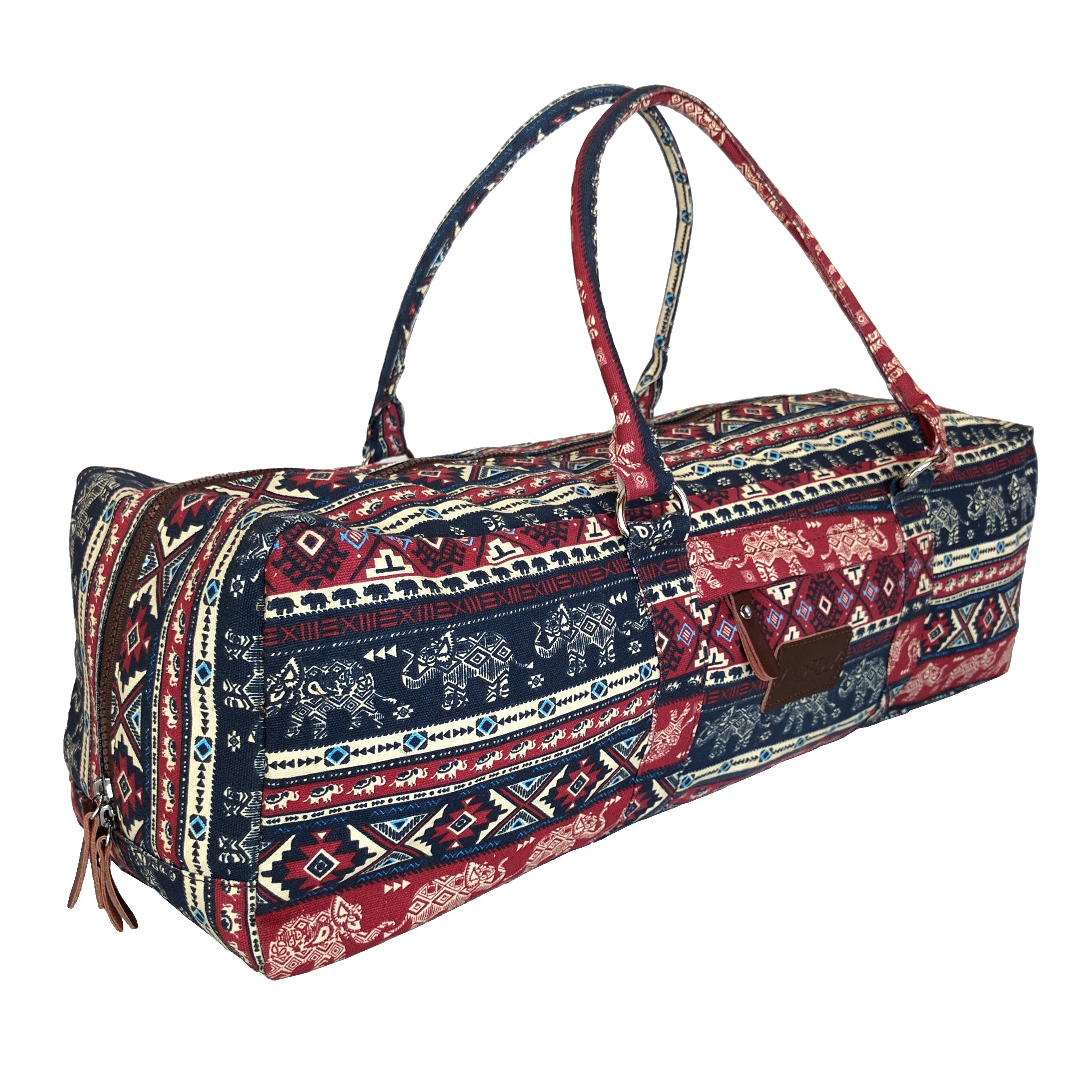 Patterned Yoga Mat Duffel Bag