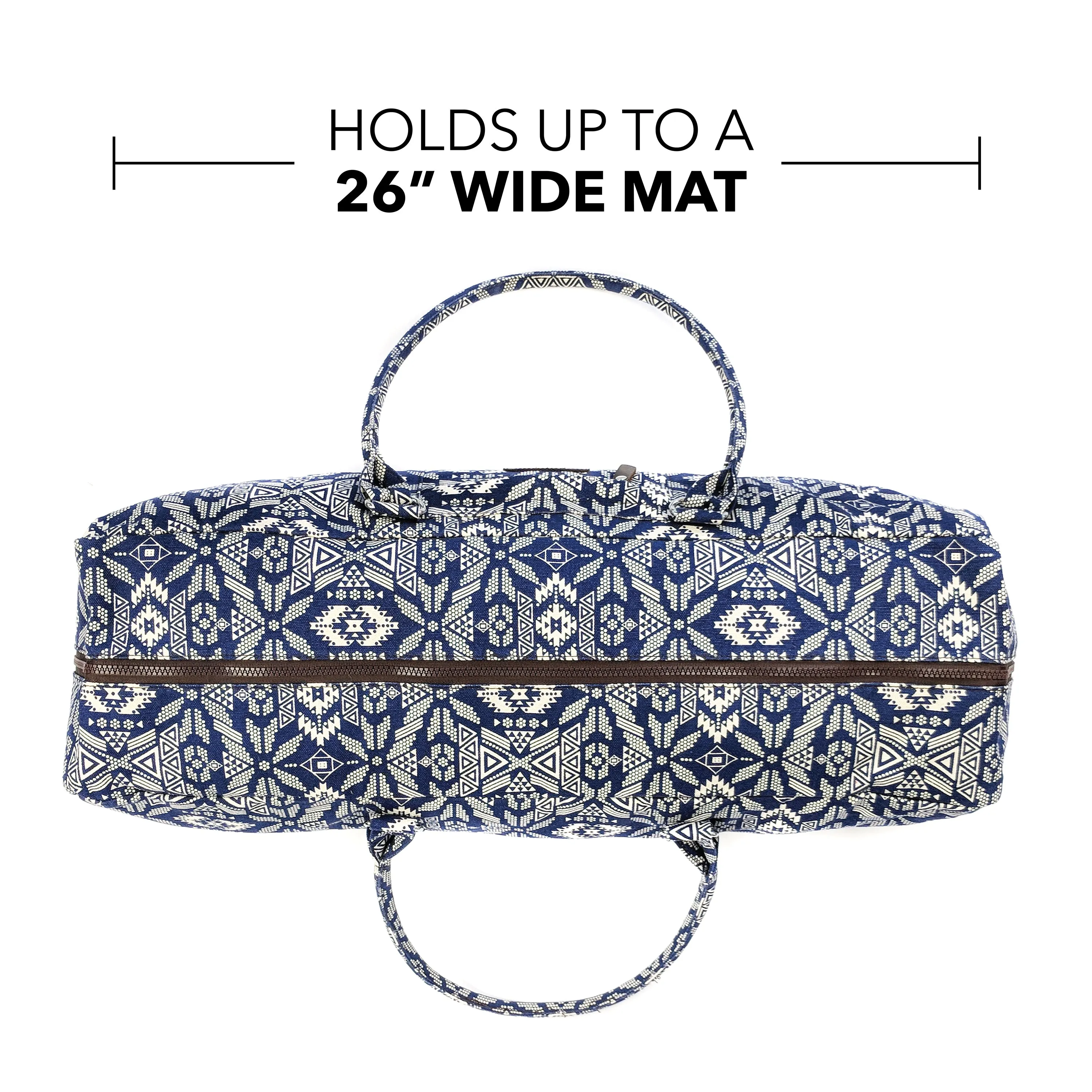 Patterned Yoga Mat Duffel Bag