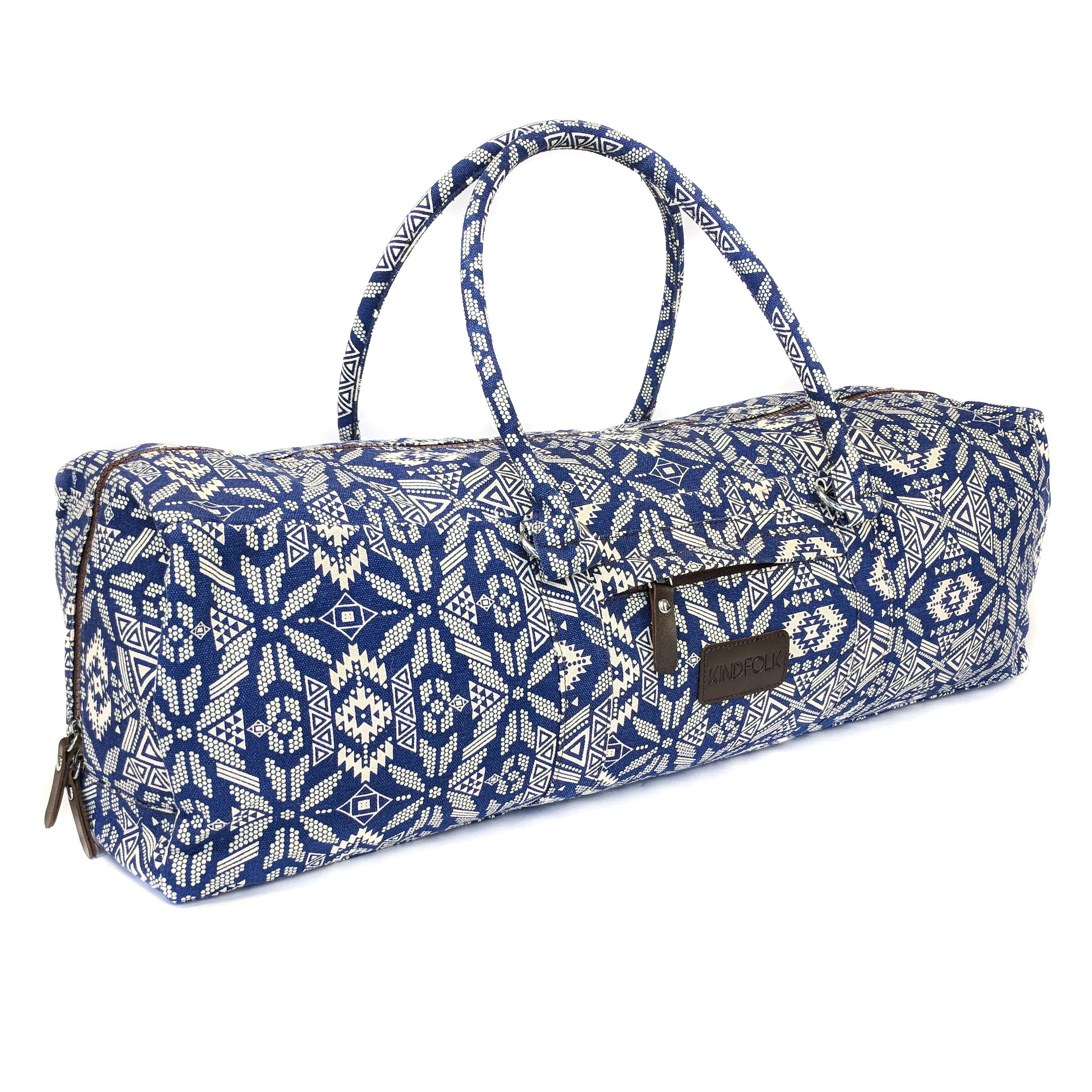 Patterned Yoga Mat Duffel Bag